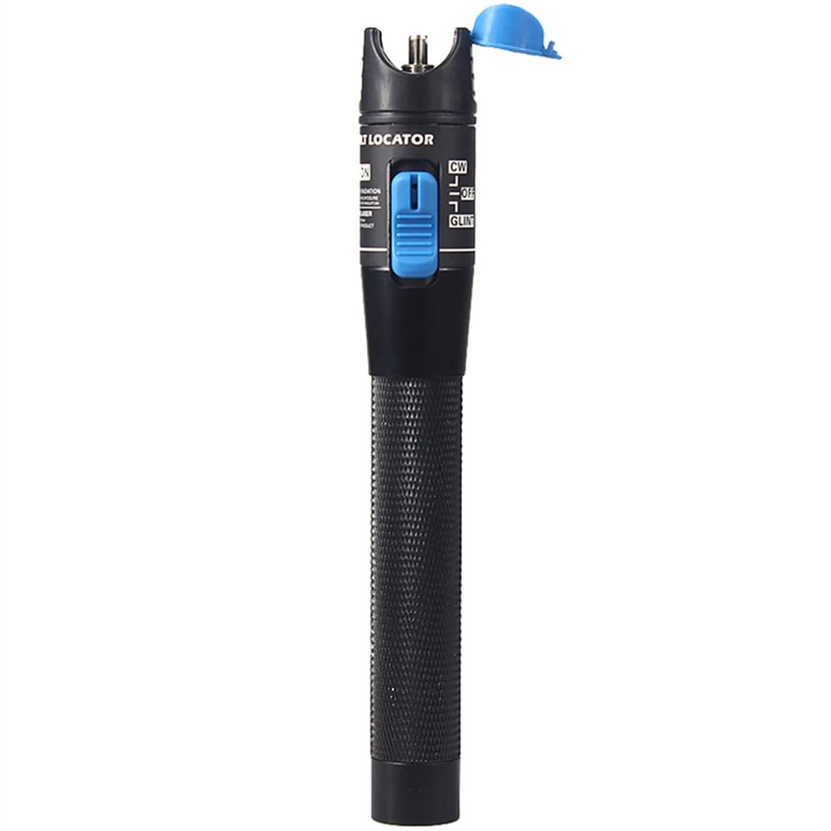 Glasvezeltester - Foutzoeker Pen - Kabel Inspectie - 5km Bereik - 1mw Vermogen - Zilver