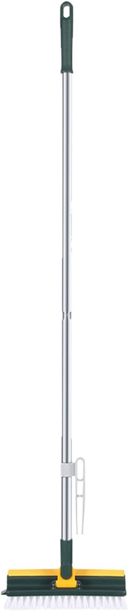 Vloerborstel - Schrobborstel - Badkamer Reinigen - Roterende Kop - 109 cm Lengte