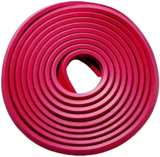 Pooltafel Bumpers - Rubberen Railkussens - Biljart Stabiliteit - Op Maat Te Knippen - 16 x 19 mm - Rood — afbeelding 2