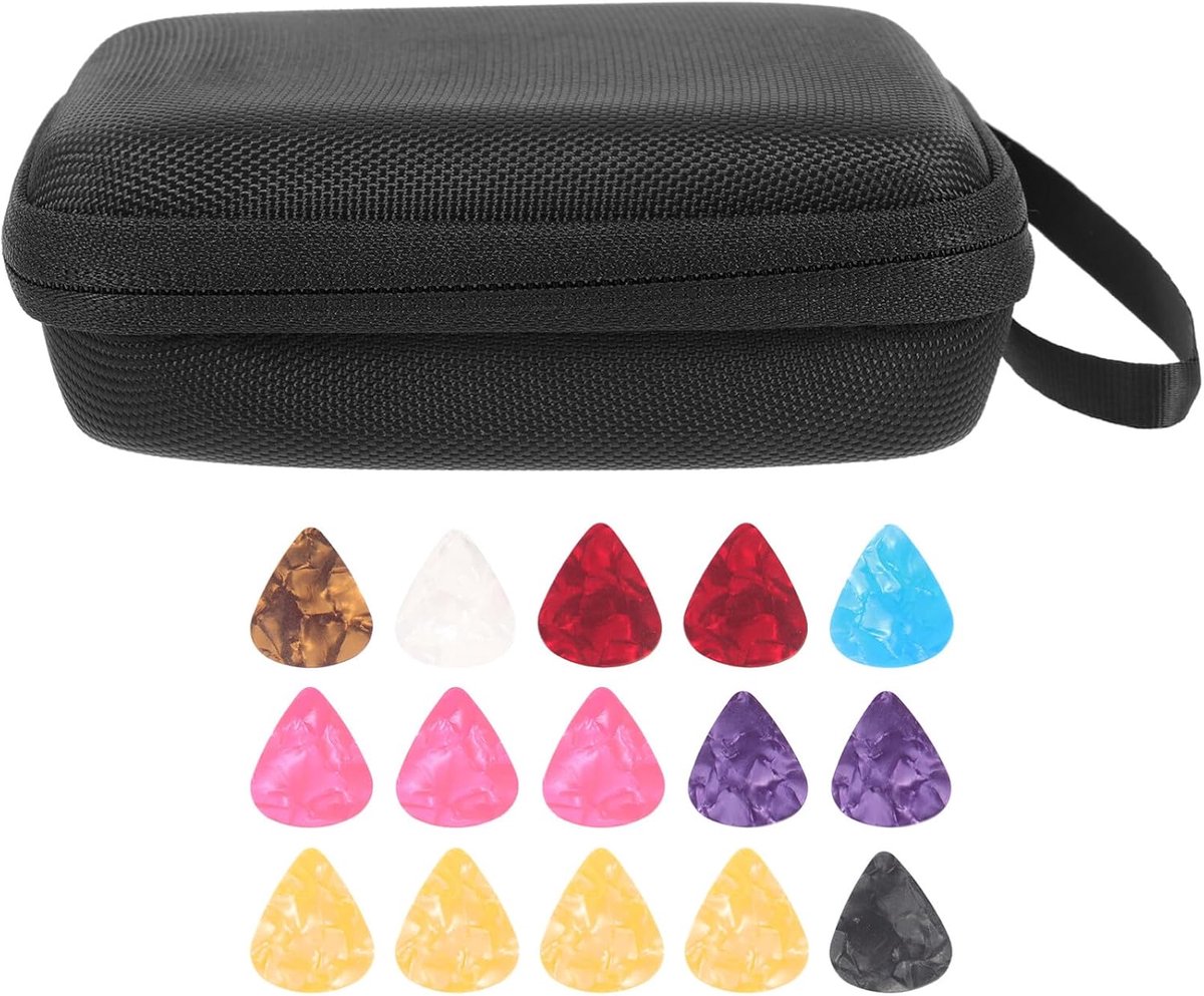Gitaar Plectrum Organizer - Plectrum Houder - Gitaar Spelen - Set van 3 Tassen