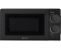 Compacte Magnetron - Kleine Oven - Snelle Maaltijden - Draaiplateau Inbegrepen - 17 Liter Capaciteit - Zwart