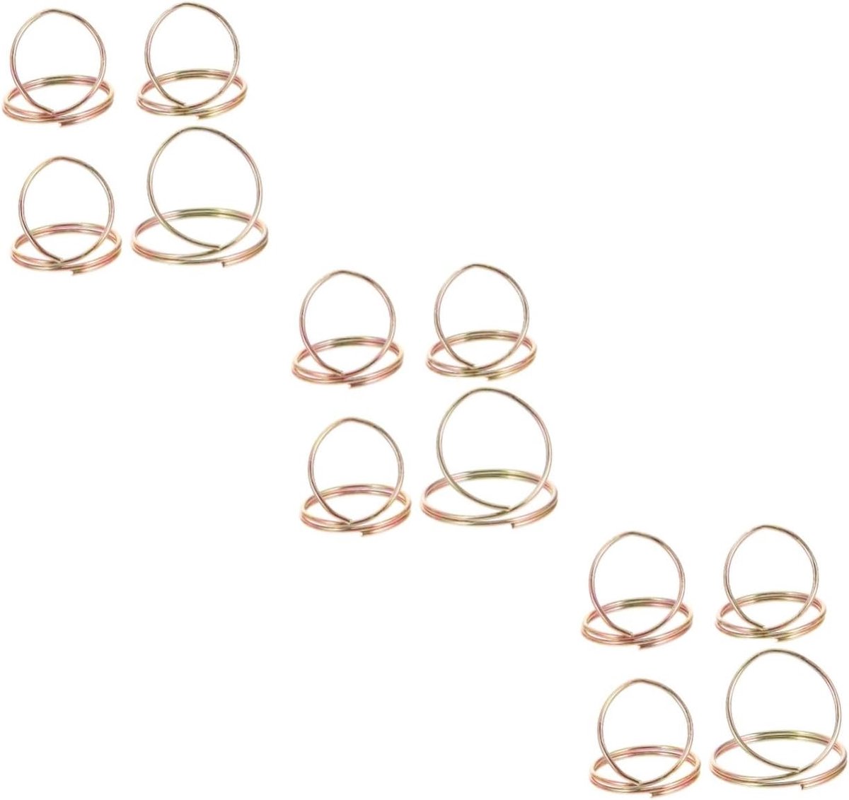 Gitaar Plectrums - Vinger Plectrums - Muziek Spelen - Duurzaam Metaal - 3 Sets - Goud