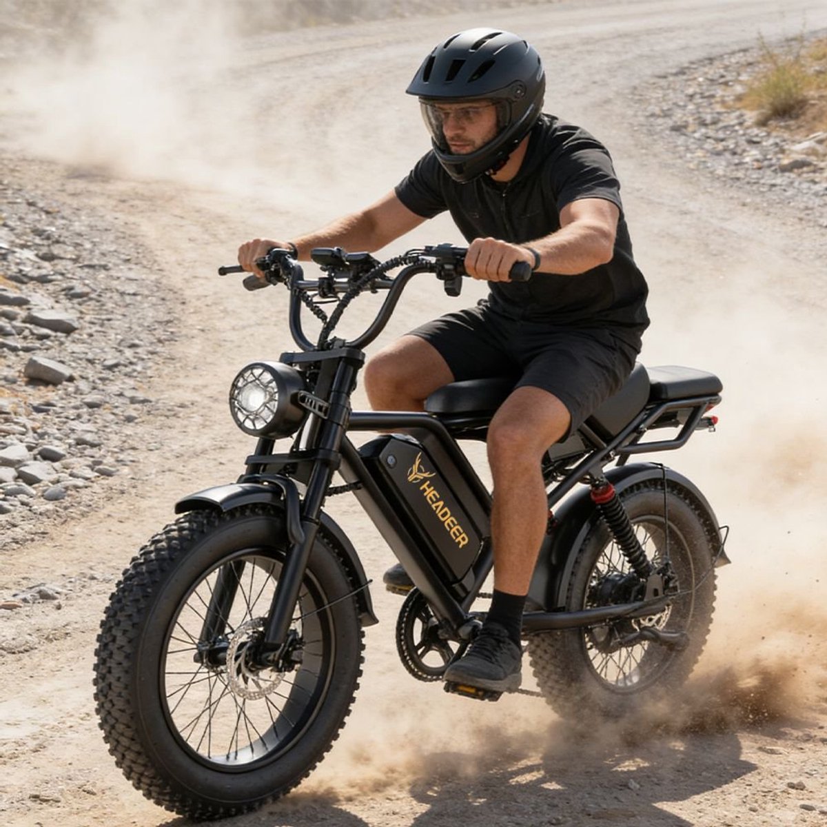 Huizhou Peter Elektrische Fatbike 250W met Hydraulische Remmen - afbeelding 3