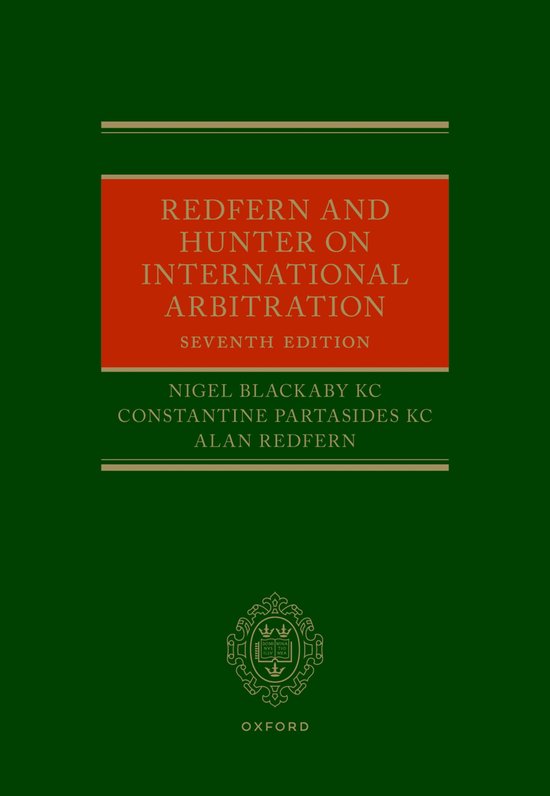 Redfern and Hunter on International Arbitration - cover