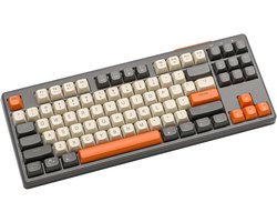 Draadloos Gaming Toetsenbord - 87 Toetsen TKL - Intensief Gamers - Dubbele Modus Connectiviteit - PBT Toetsen - Glanzend