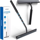 Raclette de douche extensible Sanova - Zwart - Raclette de sol avec poignée - Raclette de sol - Douche douche et salle de bain