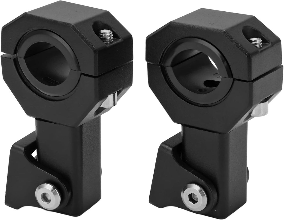 2x Verstelbare Spotlight Montagebeugel Aluminium voor Motorcross ATV UTV