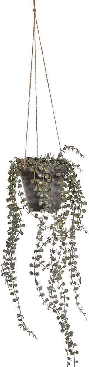 Pure Royal kunst hangplant blad 45cm groen