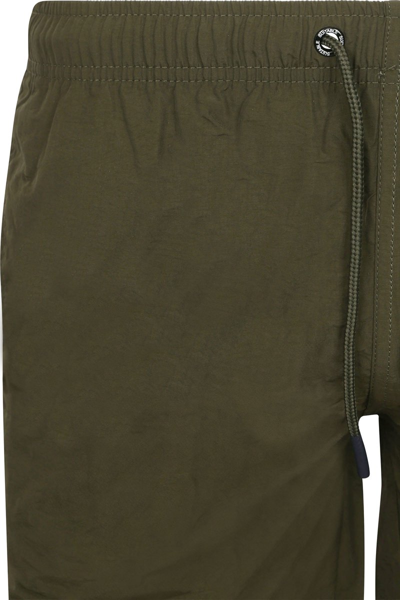 Suitable Zwembroek Plain Army Groen - Heren zwemshort - Sneldrogend — afbeelding 4