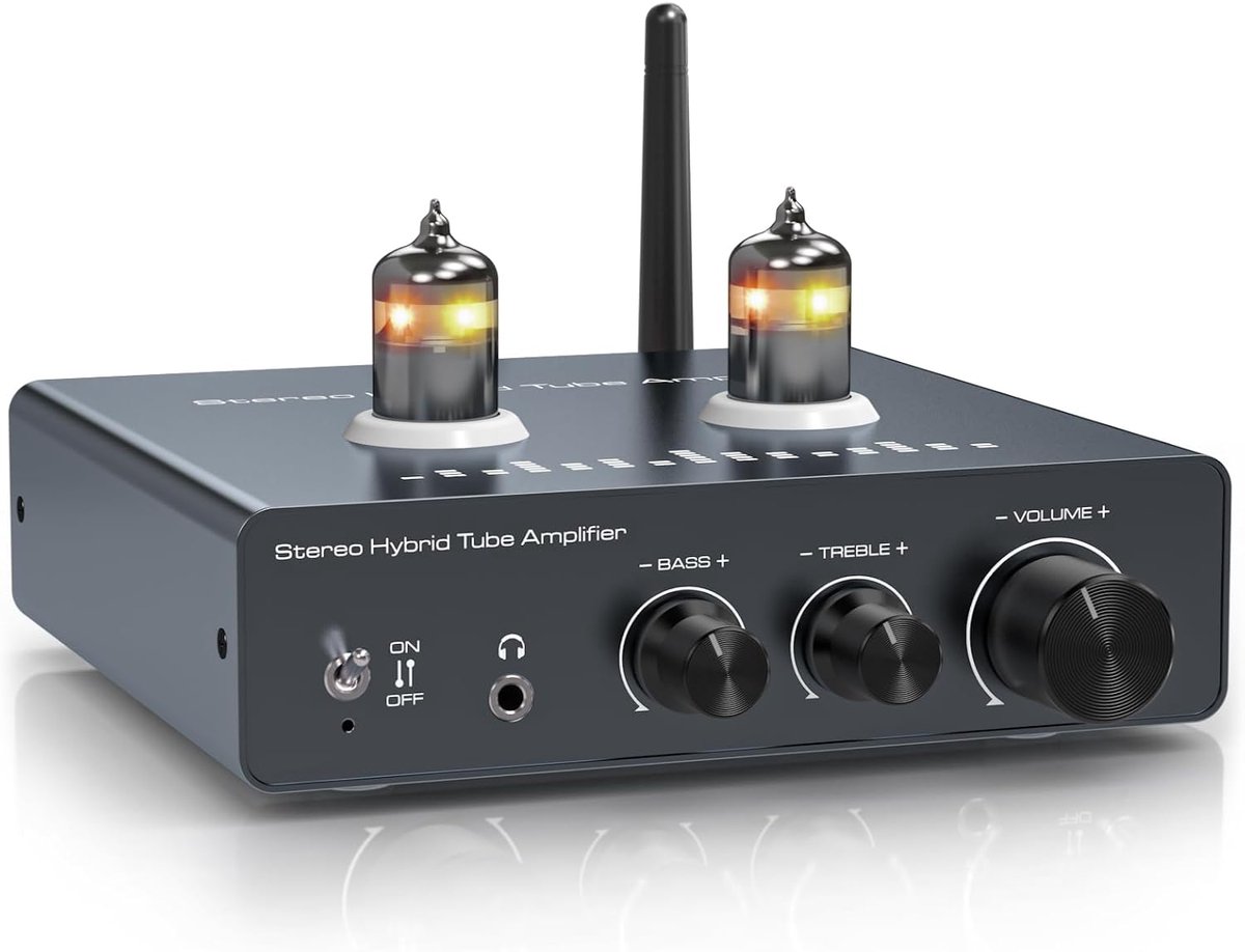 Digitale Stereoversterker met Bluetooth 5.0 voor Hifi Thuisgebruik