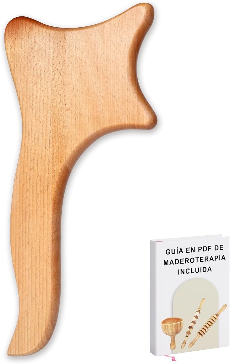 Houten Massage Hulpmiddel voor Lymfedrainage en Anti-Cellulitis Therapie