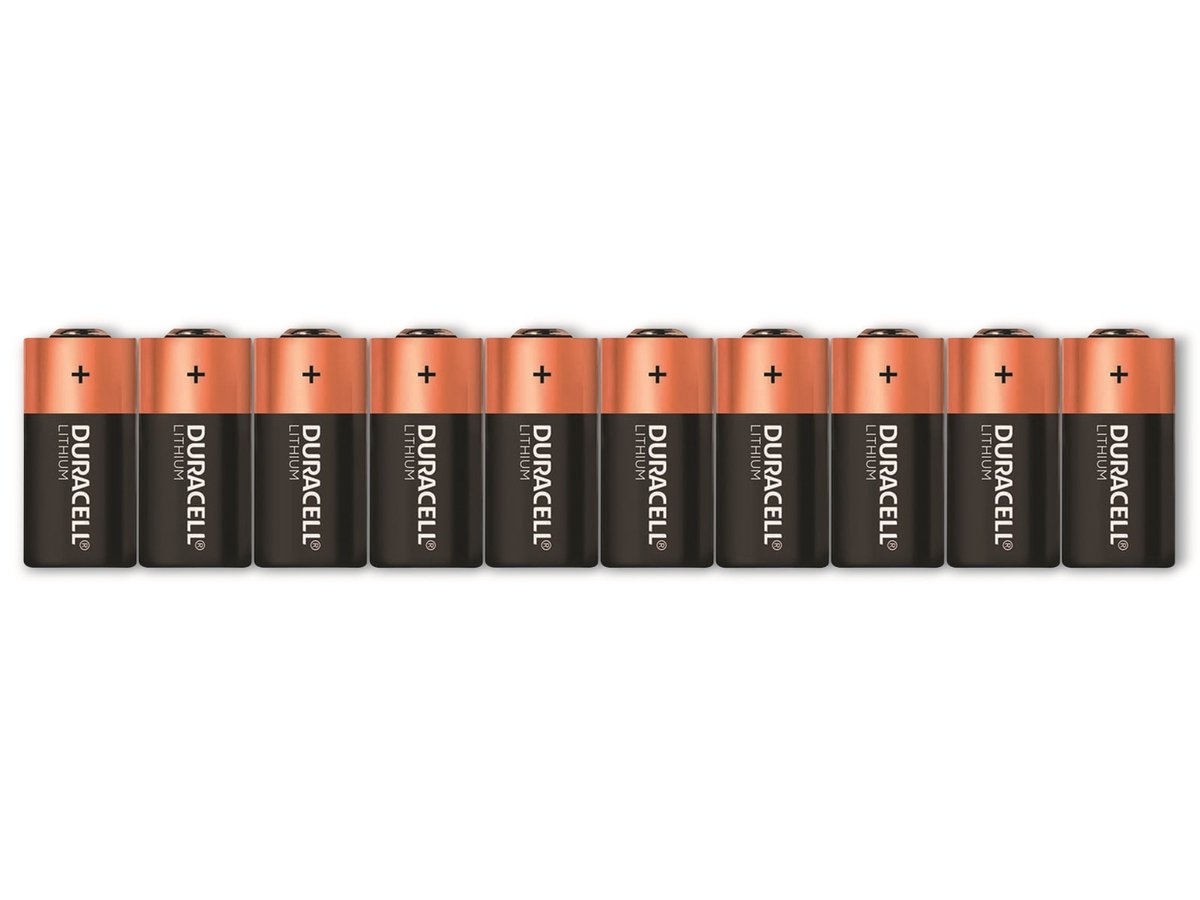 Duracell CR 123A CR123A Fotobatterij Lithium 1400 mAh 3 V 10 stuk(s)