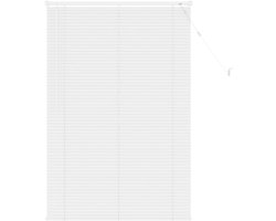 vidaXL - Venetiaanse - jaloezie - Wit - 150 - x - 100 - cm - 25 - mm - PVC