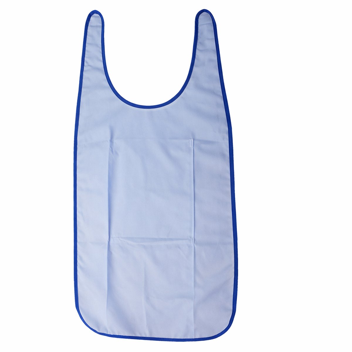 Sundo Slabbetje waterafstotende badstof met lussen - Hulpmiddel bij eten - Blauw