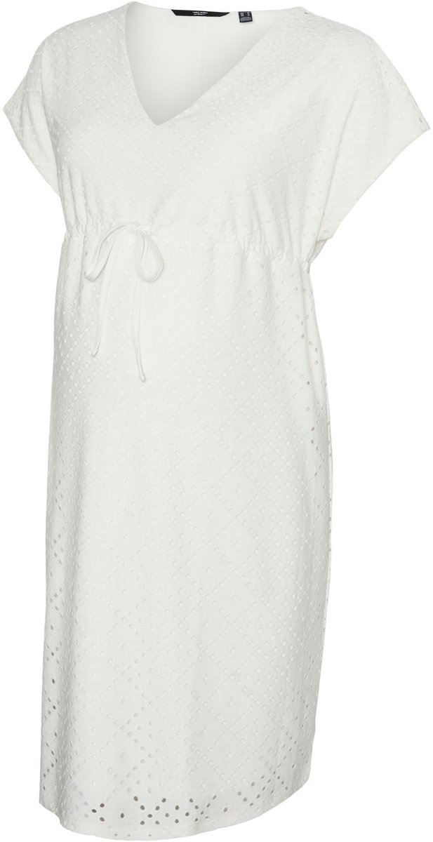 Vero Moda Maternity Jurk VMMTASSA Zwangerschapsjurk Snow White 1