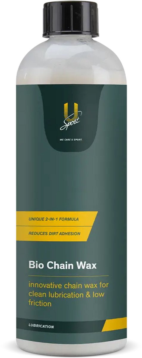 U-Sport Bio Chain Wax - 700 ml - Grootverpakking & Navulling - Biologische Kettingwax & Esterolie - Schone & Stille Ketting