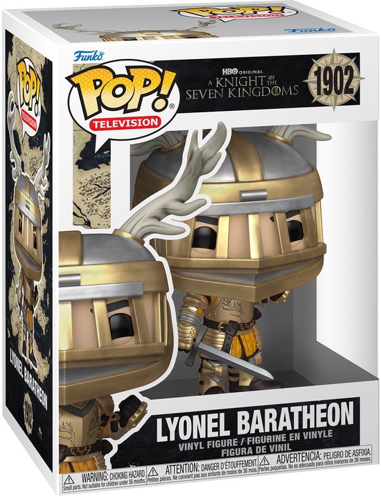 Game Of Thrones A Knight of the Seven Kingdoms - Lyonel Baratheon vinylfiguur 1902 Unisex Funko Pop! - Neutraal - Standard