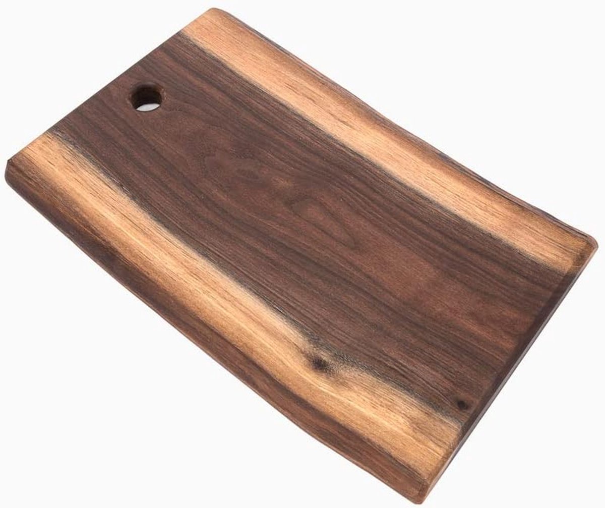 Grote Live Edge Massief Houten Snijplank Rustiek Handgemaakt