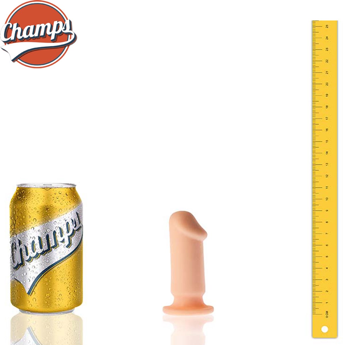 Champs - Tiny - Realistisch gevoel - Sterke zuignap