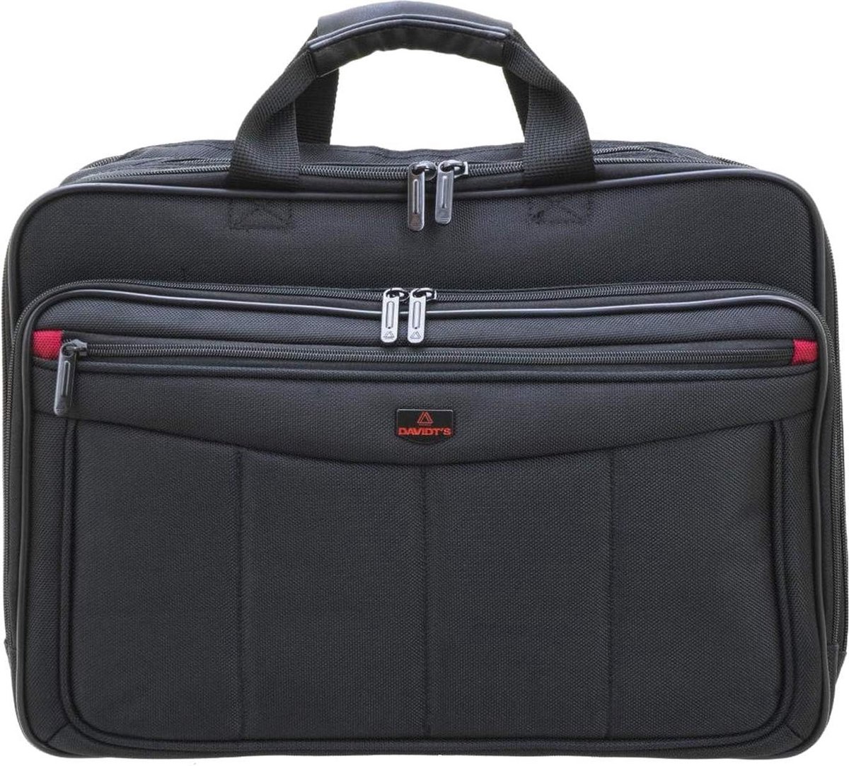 Ruime Laptoptas voor Heren en Dames - Business Aktetas met Trolleybevestiging