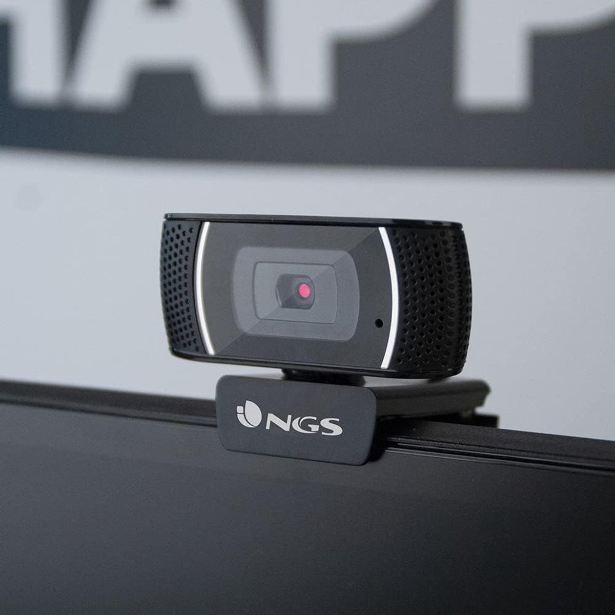 Webcam Full HD 1080p met Ingebouwde Microfoon en USB 2.0 - Plug & Play
