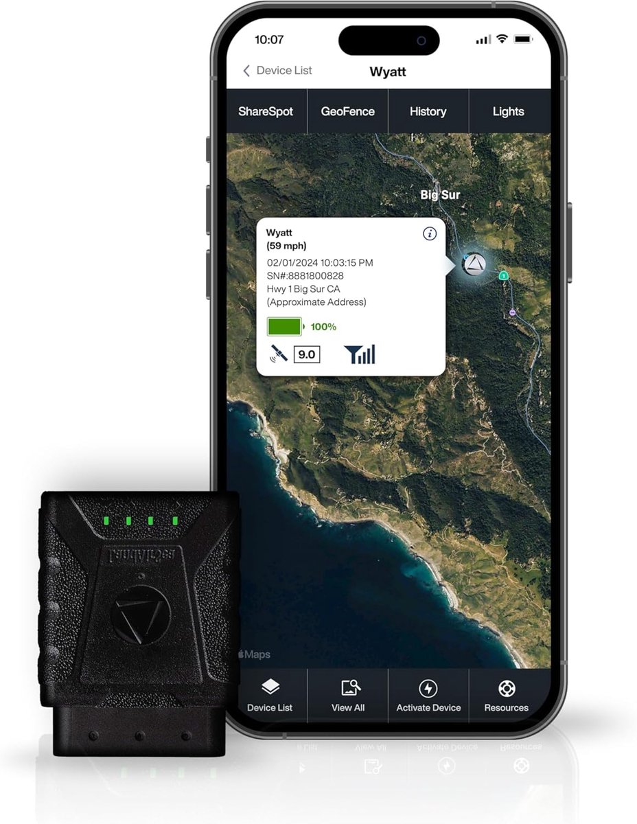 Real-time GPS Tracker voor Voertuig en Activa met Wereldwijde 4G Dekking