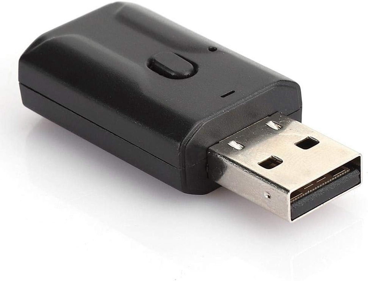 2-in-1 Bluetooth Zender en Ontvanger USB Adapter voor Draadloze Audio, Handsfree Bellen