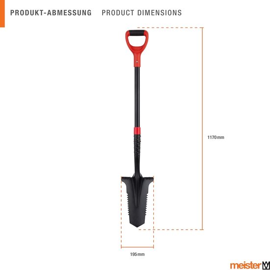 Stevige Wortelstekker met Zaag voor Tuin en Opgraven van Wortels tot 3 cm - Ergonomische D-Greephandvat van Merkloos	 — afbeelding 2