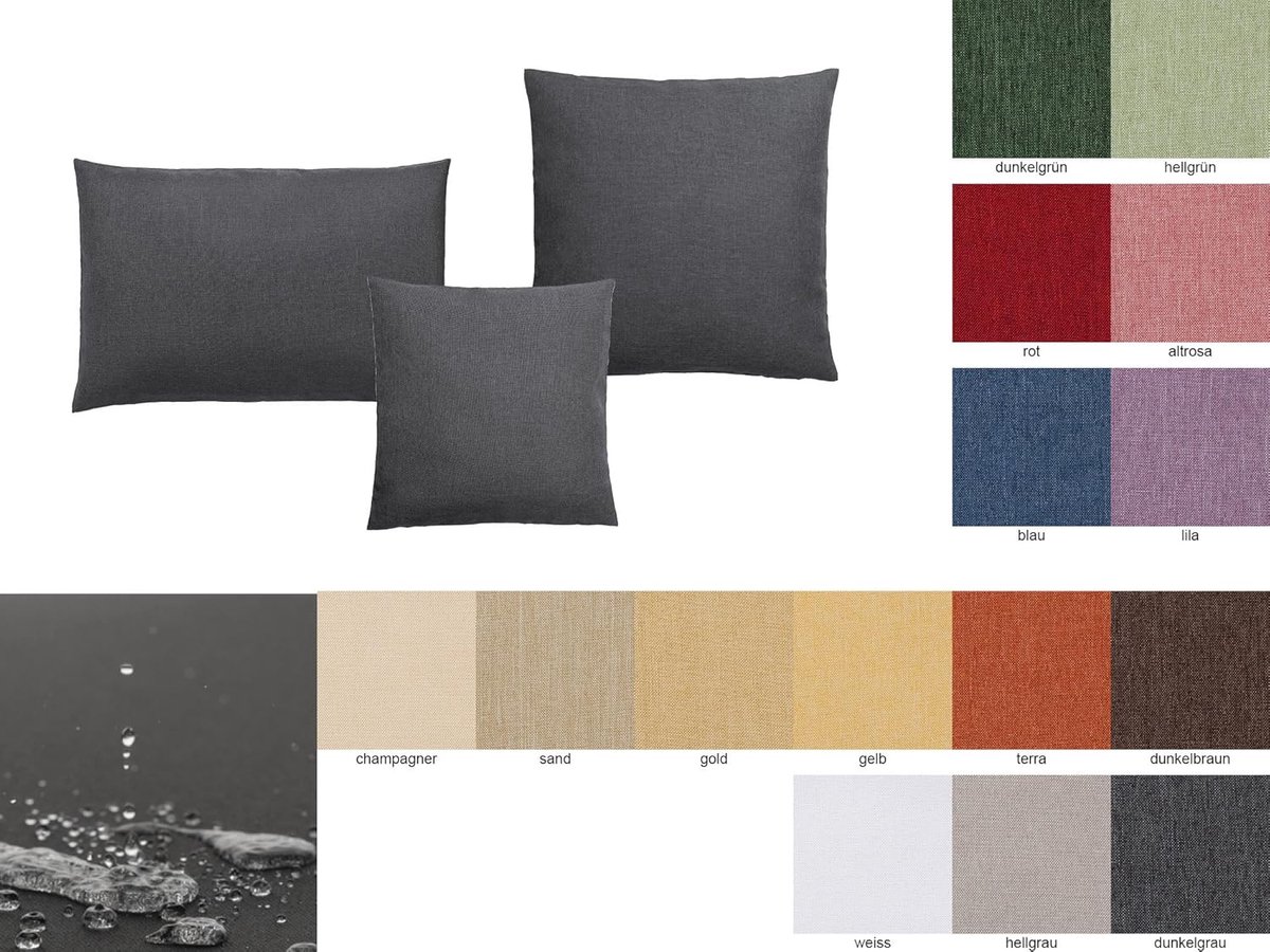 Ovaal Tafelkleed in Linnenlook Bruin (160 cm) - Vuilafstotend en Wasbaar