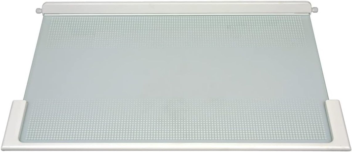 Glazen plank afdekplaat voor koelkast 495x300 mm