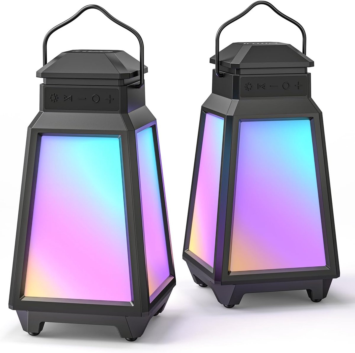 Draadloze Waterdichte Bluetooth Speaker met Lichtshow en Multi-Speaker Synchronisatie