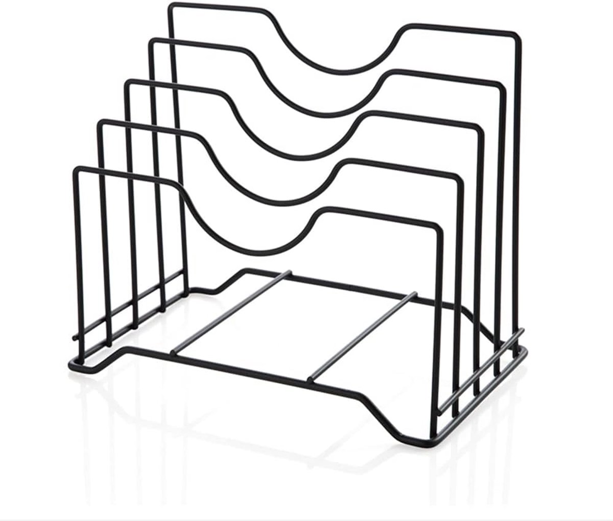 Dekselhouder voor Kast en Plank - Pan deksel organizer voor Keuken en Pantry