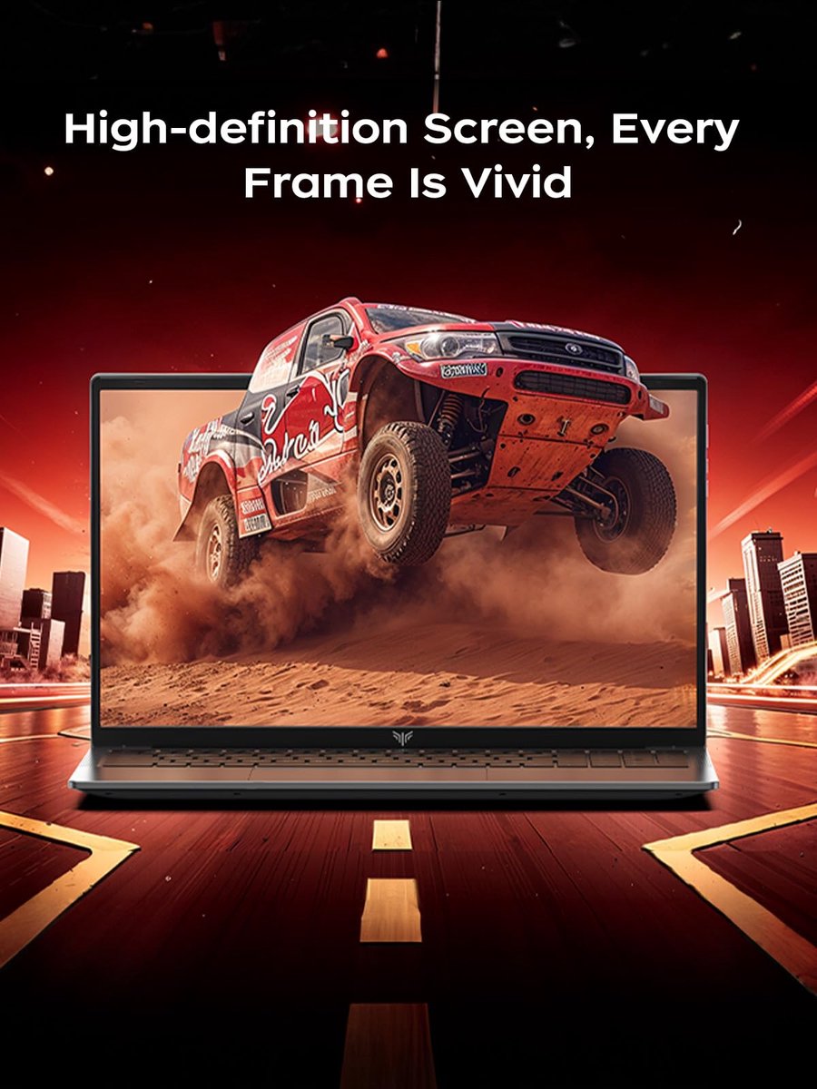 ACEMAGIC LX15 Pro 15.6 Zoll Gaming Laptop - AMD Ryzen 7 7730U(8C/16T,tot 4.5GHz) - 16GB RAM DDR4 512GB SSD - Windows 11 Pro-Type C - WIFI6 Notebook — afbeelding 4