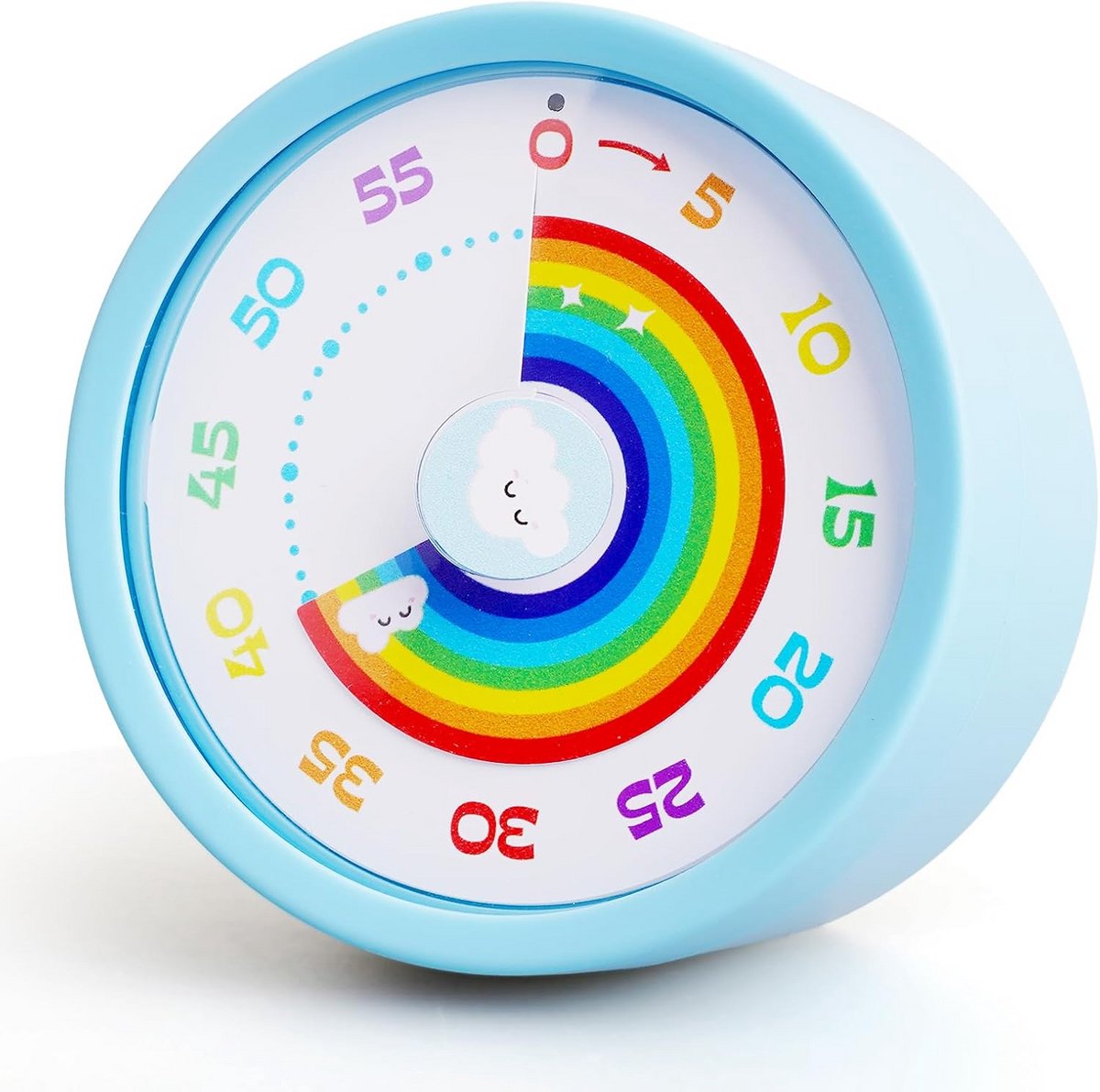 Visuele Timer voor Kinderen - 60 Minuten Stille Stopwatch voor Tijdbeheer