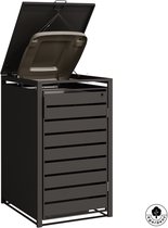 4gardenz® Containerombouw 1 Afvalbak - Kliko Ombouw - Antraciet