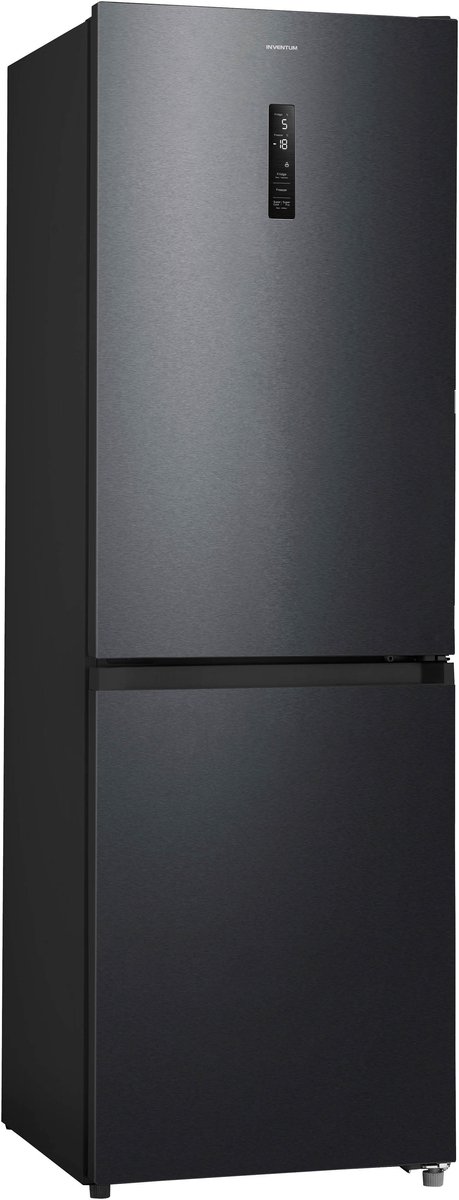 Inventum KV1851B No Frost energiezuinige koel-vriescombinatie - 185cm hoog - 334L - Zeer stil: 35 dB - Superkoelen - Supervriezen - Vrijstaand - Zwart — afbeelding 4