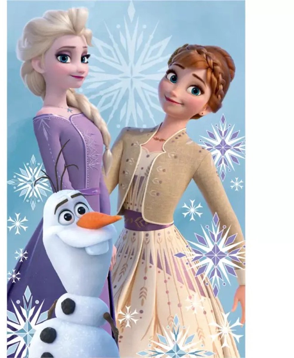 Disney Frozen Frozen Fleece plaid Sisters & olaf 100 x 150 cm