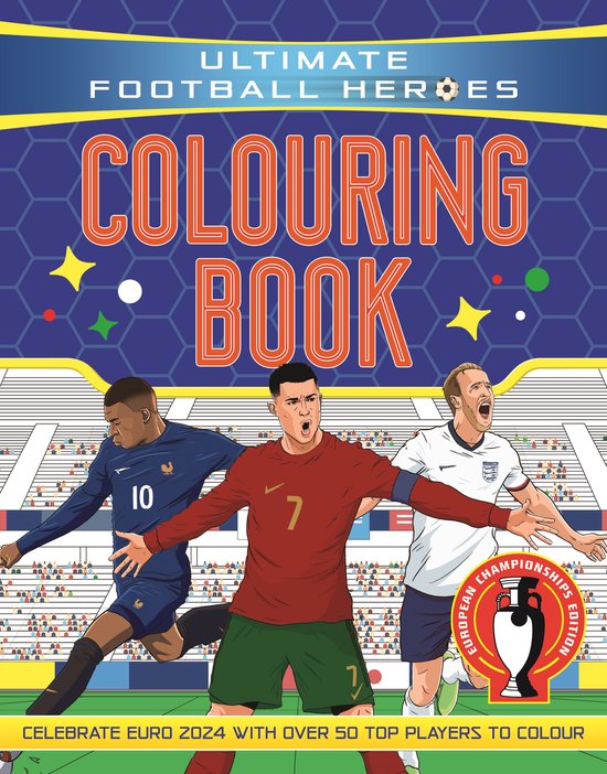 Ultimate Football Heroes Colouring Book - cover