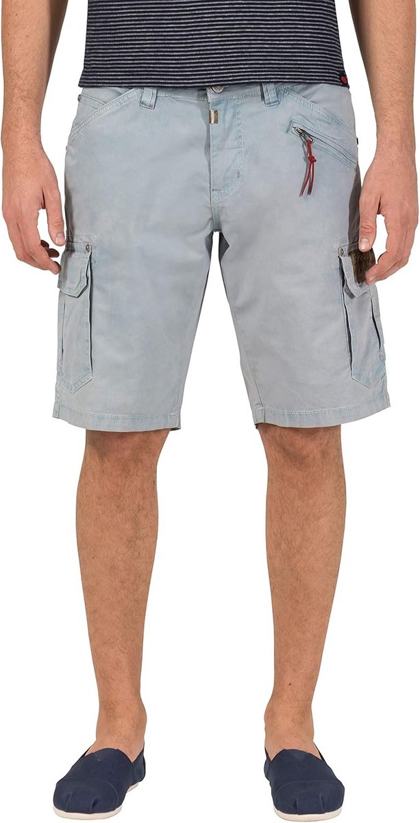 Heren Regular Fit Shorts Bruin met Zakken
