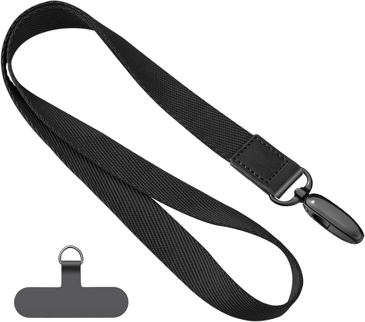 Mobiele telefoonketting met Crossbody riem en verstelbare sleutelhanger