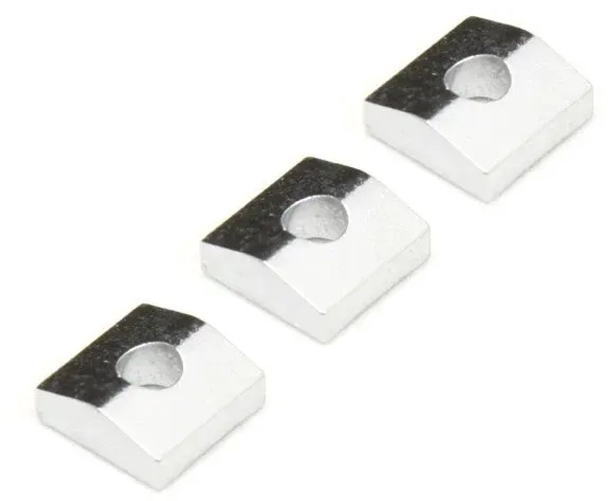 Floyd Rose FR1NCBC - 1000 Series / Special Nut Clamping Blocks (3 pcs) - Chrome