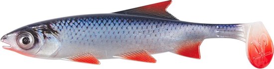 Zacht Kunstaas Vis - Rubber Vis Shad Lokaas - Roofvissen Vangen - 3D Geprint Ontwerp - 6.5 cm - Roach — afbeelding 2