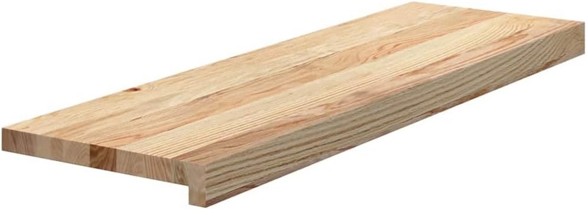 Massief Eikenhouten Traptreden Set van 2 Schroten voor Houten Trap