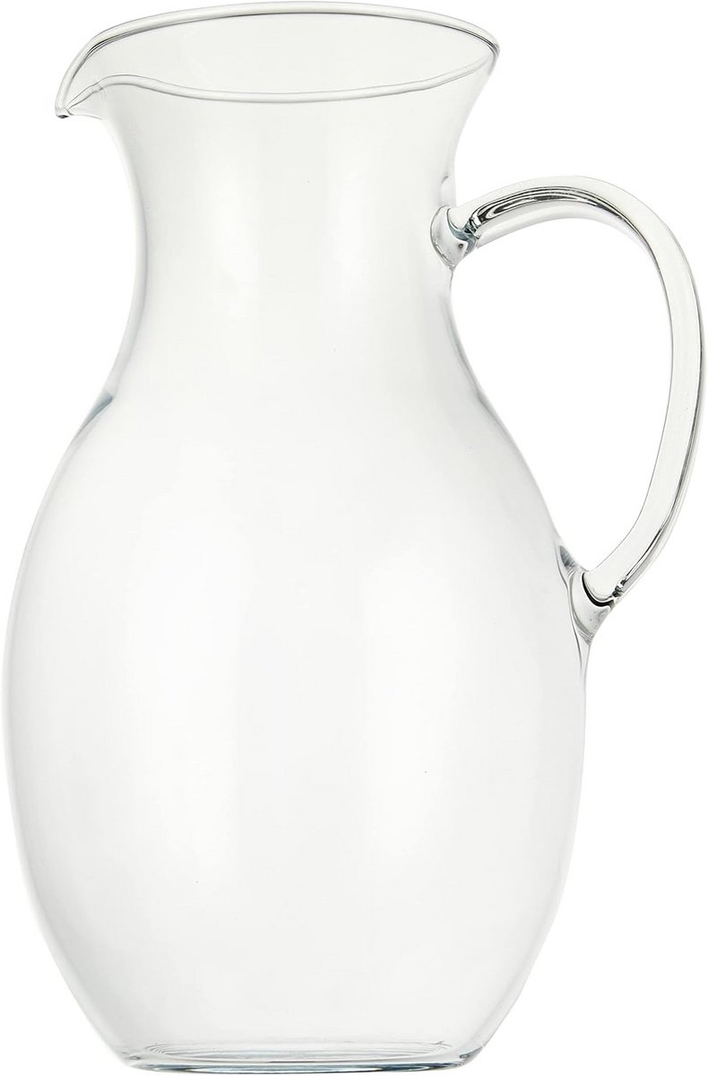 Hittebestendige Glazen Kan met Hendel 1.5 Liter - Borosilicaatglas