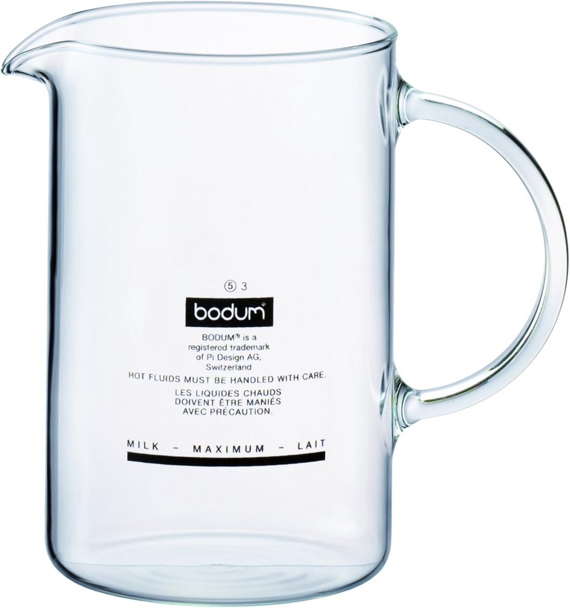 Reservebokaal Glas 0.25 Liter voor Koffiezetapparaten