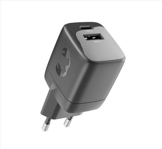30W USB-C & USB-A snellader Fresh ’n Rebel GaN³ compact met Power Delivery voor smartphone en tablet