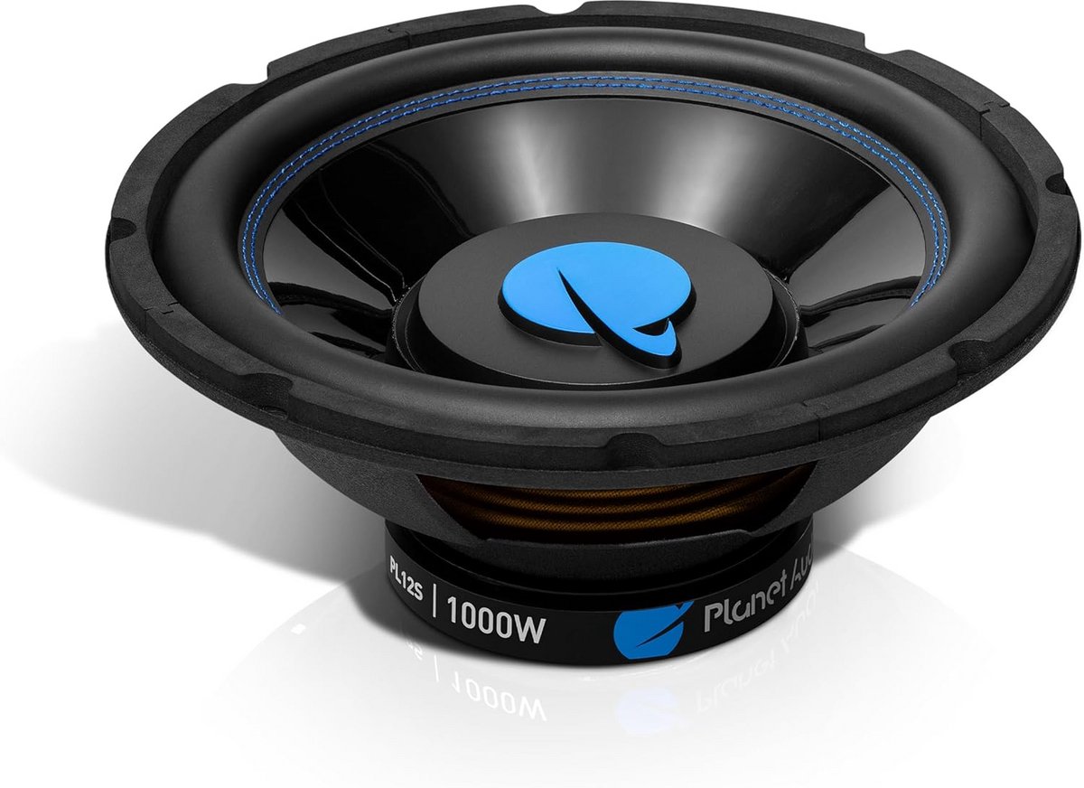 12 Inch Auto Subwoofer 1000 Watt Maximaal Vermogen Single Voice Coil