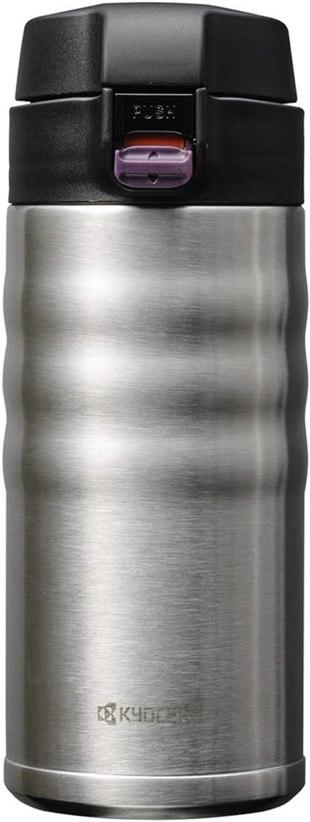 Thermosfles RVS met Keramische Binnenkant - Lekvrij en Isolerend - 350 ml