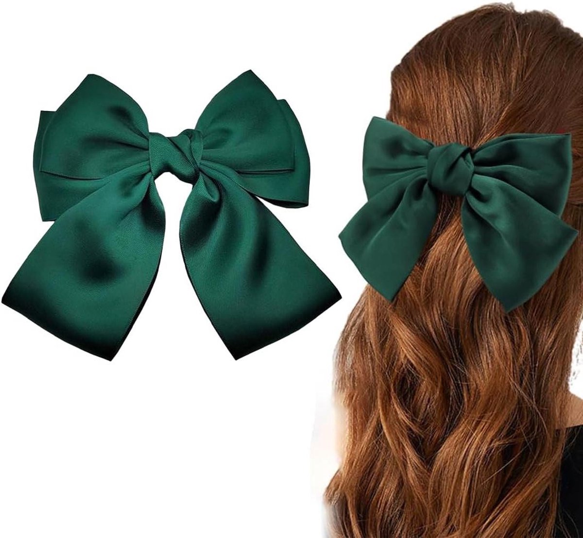 Lint Haarclip Eendenbek Haaraccessoires Vrouwen Meisjes Groen Kleurrijk Feestelijk