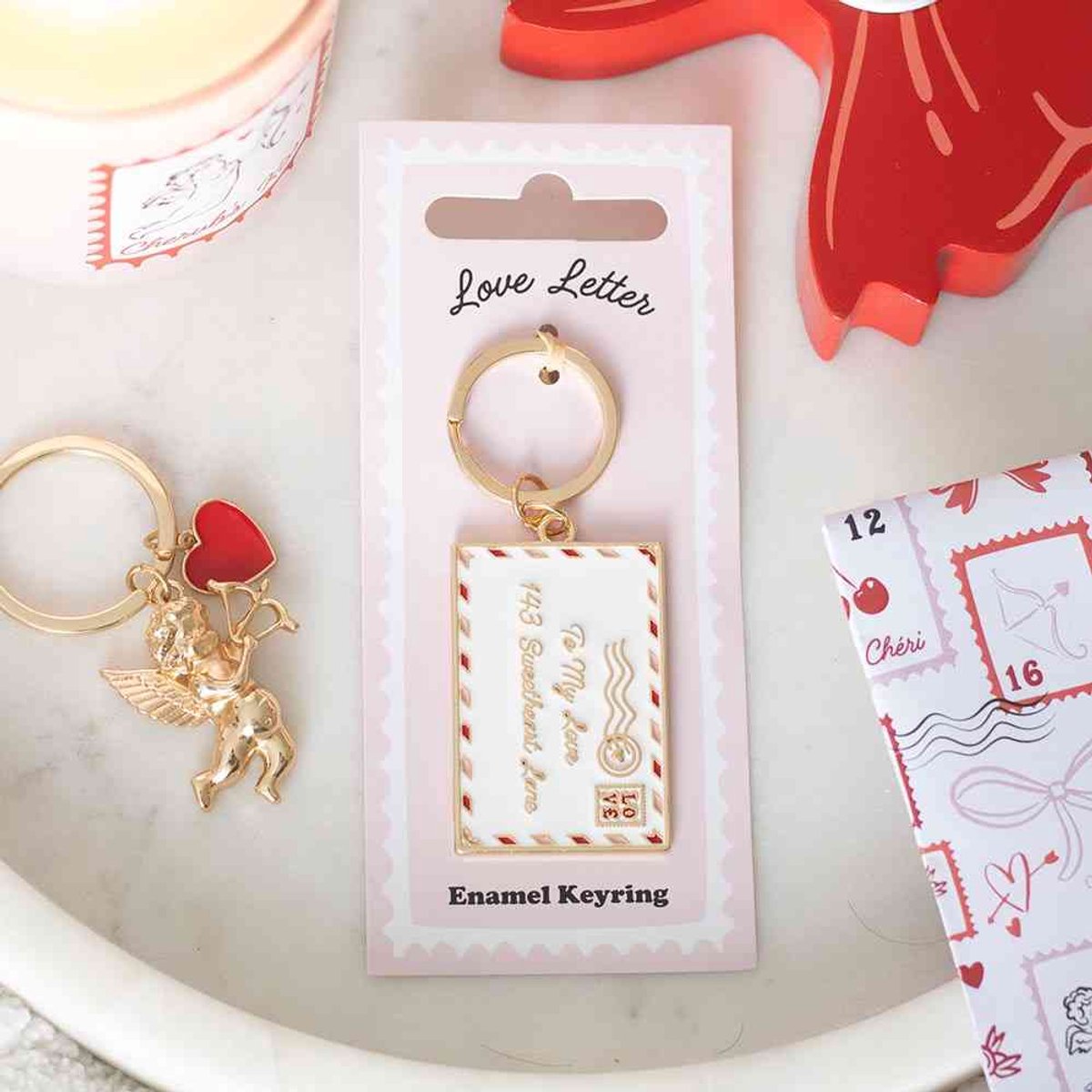 Something Different - Love Letter Sleutelhanger - Multicolours